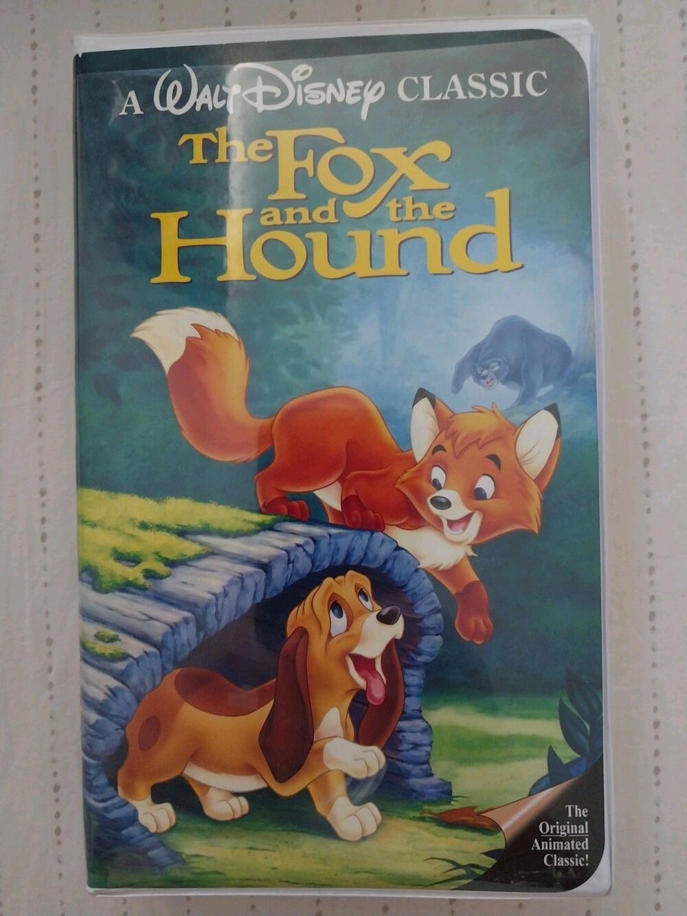 The Fox and the Hound VHS 1994 Black Diamond Disney Film The Classics Original